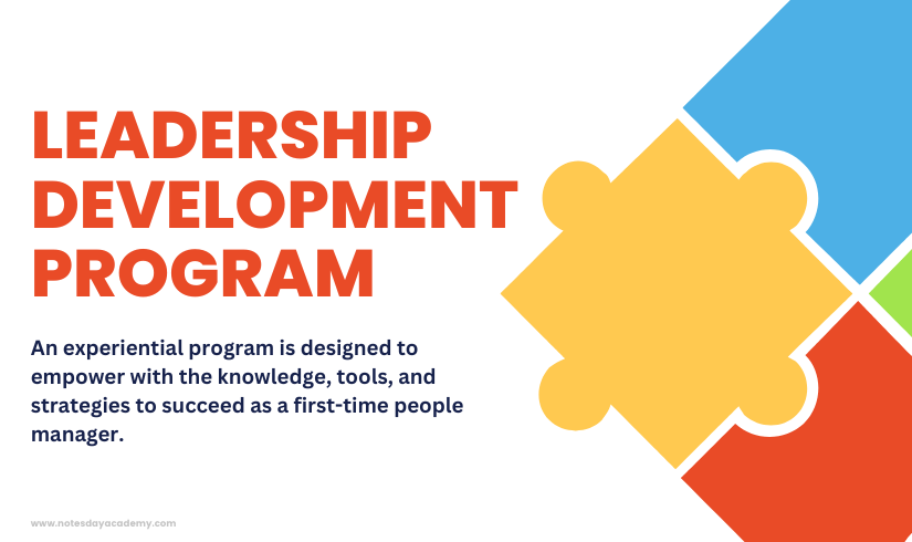 Leadership Development Program for First Time Managers